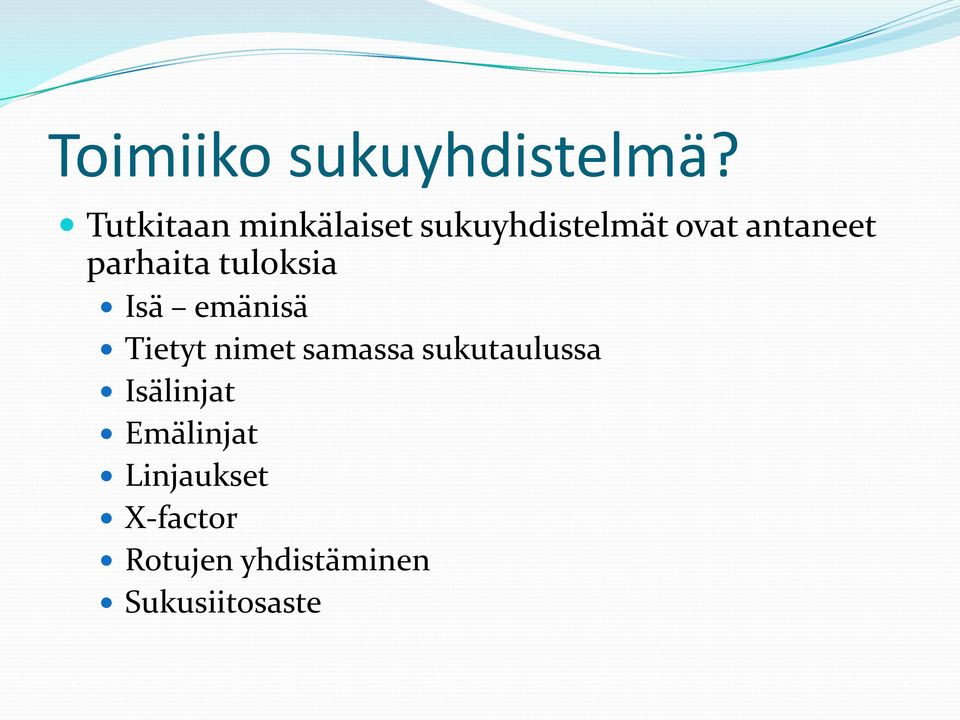 parhaita tuloksia Isä emänisä Tietyt nimet samassa