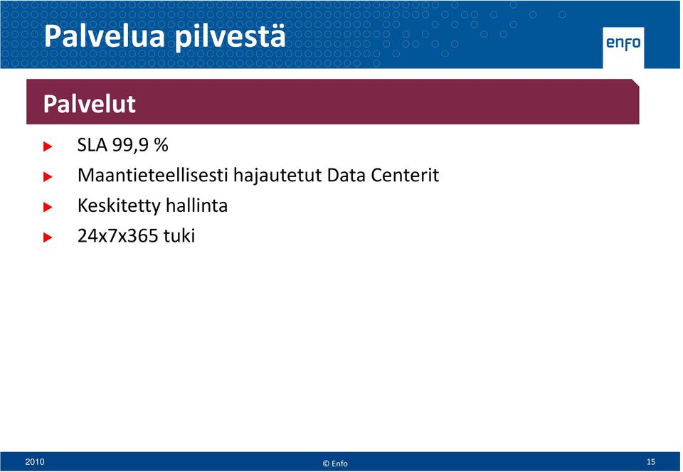 hajautetut Data Centerit