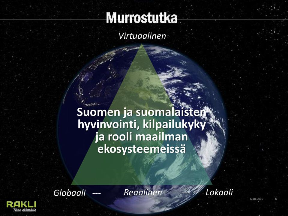 ja rooli maailman ekosysteemeissä