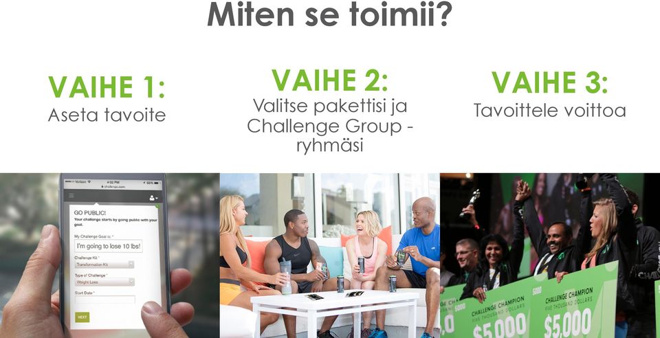 VAIHE 2: Valitse pakettisi ja