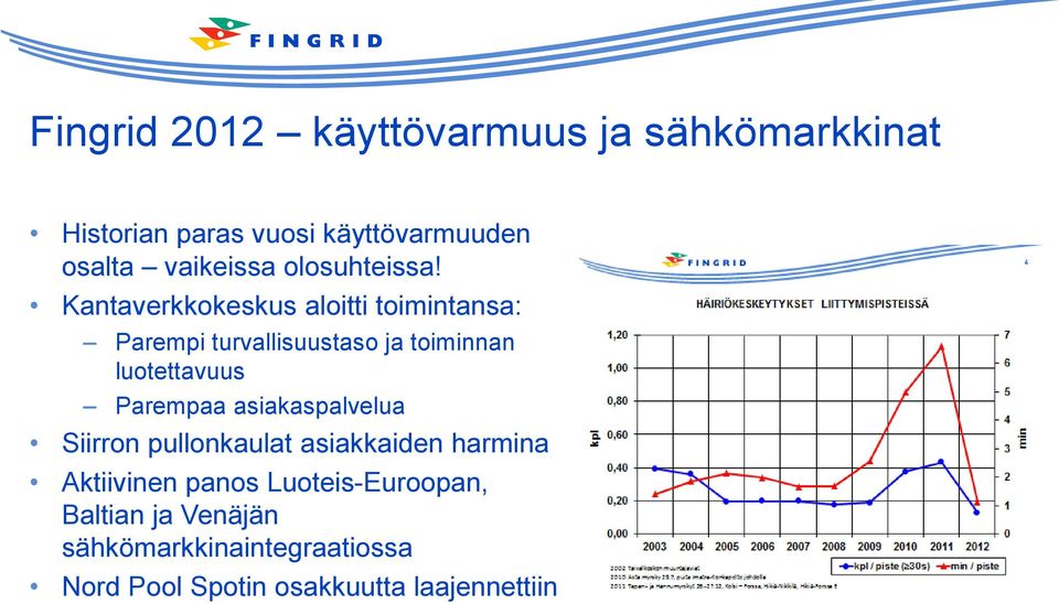 Kantaverkkokeskus aloitti toimintansa: Parempi turvallisuustaso ja toiminnan luotettavuus Parempaa