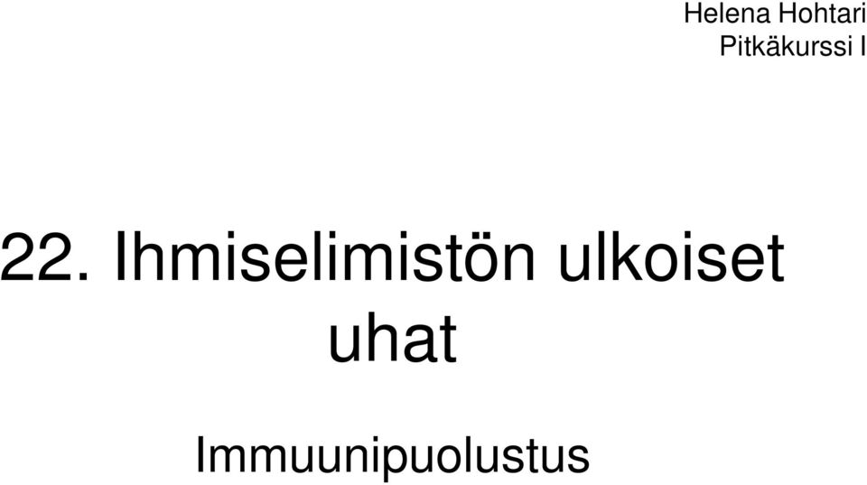 Ihmiselimistön