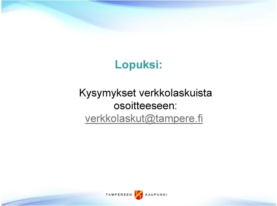 verkkolaskuista