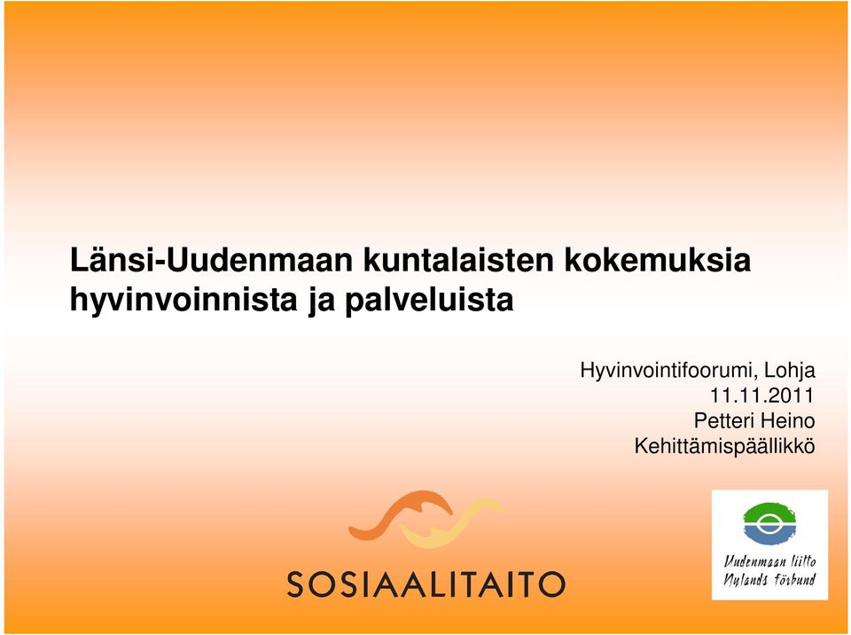 palveluista Hyvinvointifoorumi,