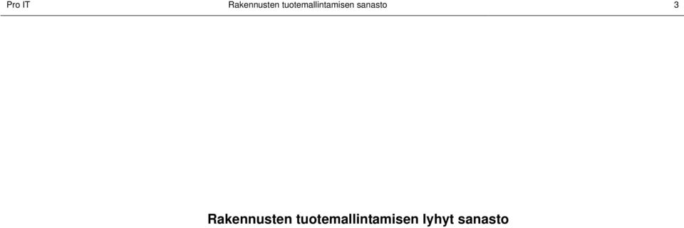 sanasto 3 Rakennusten 