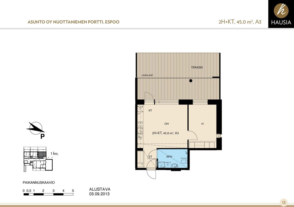 0 m 2, A3 O TERAI LIUKULAIT K O 2+, 45.