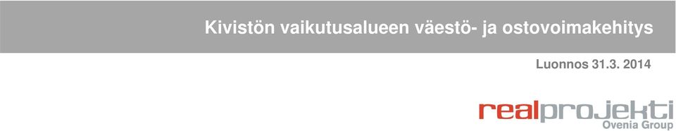 väestö- ja