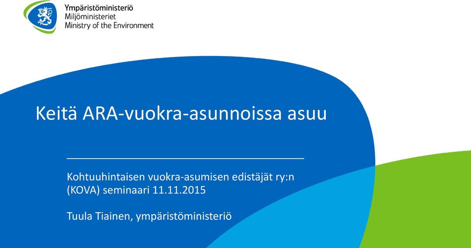 edistäjät ry:n (KOVA) seminaari 11.