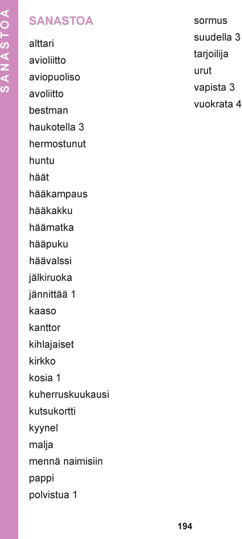 jännittää 1 kaaso kanttor kihlajaiset kirkko kosia 1 kuherruskuukausi kutsukortti