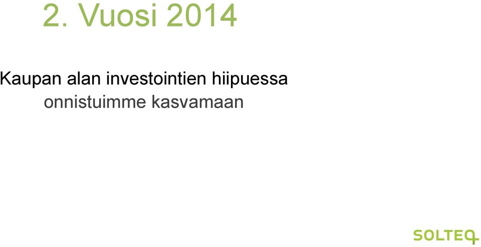 investointien