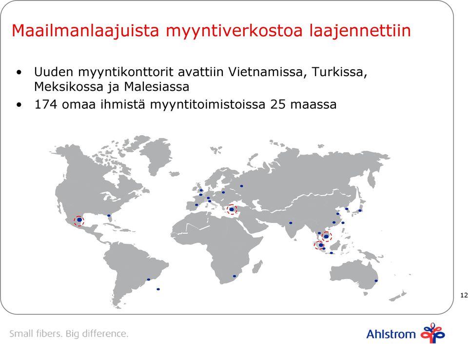 avattiin Vietnamissa, Turkissa, Meksikossa