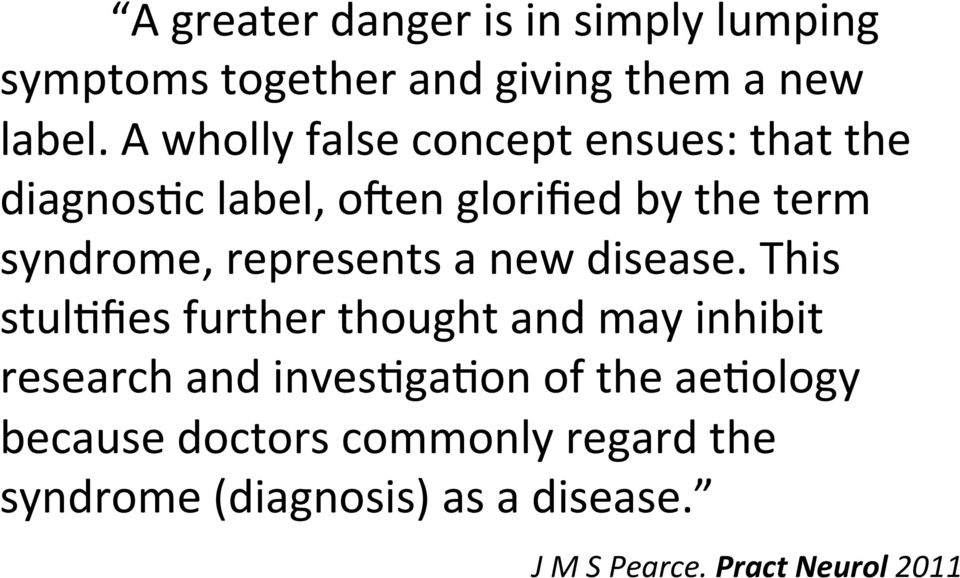represents a new disease.