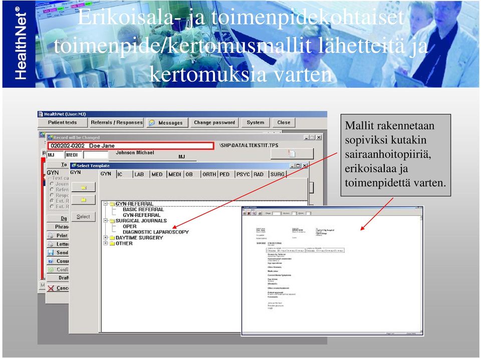 kertomuksia varten Mallit rakennetaan