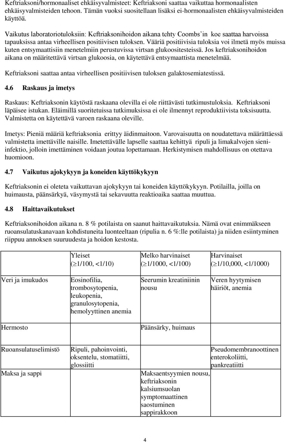 Vääriä positiivisia tuloksia voi ilmetä myös muissa kuten entsymaattisiin menetelmiin perustuvissa virtsan glukoositesteissä.