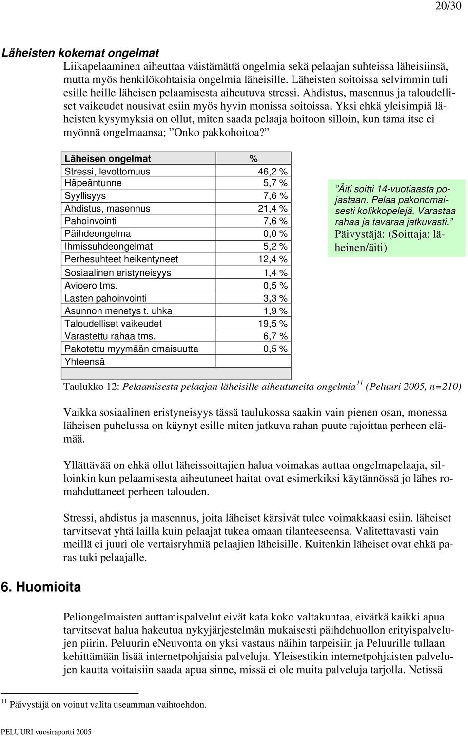 Yksi ehkä yleisimpiä läheisten kysymyksiä on ollut, miten saada pelaaja hoitoon silloin, kun tämä itse ei myönnä ongelmaansa; Onko pakkohoitoa?