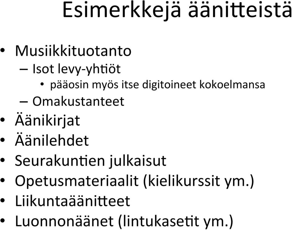 Äänikirjat Äänilehdet Seurakun,en julkaisut