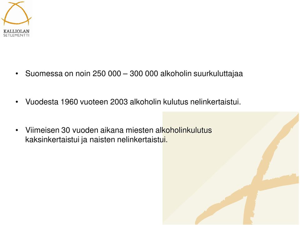 kulutus nelinkertaistui.