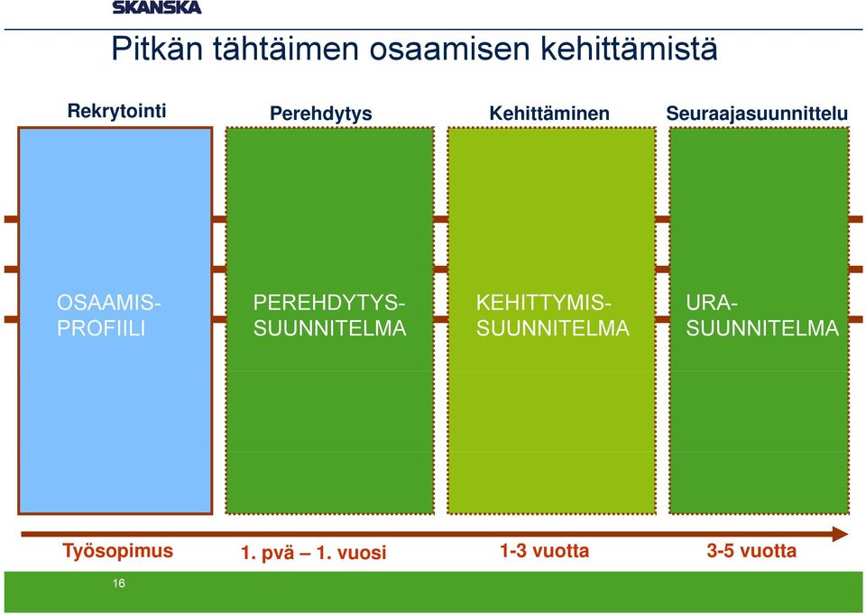 PROFIILI PEREHDYTYS- SUUNNITELMA KEHITTYMIS- SUUNNITELMA