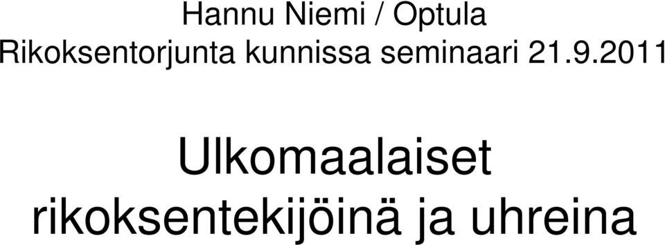 seminaari 21.9.