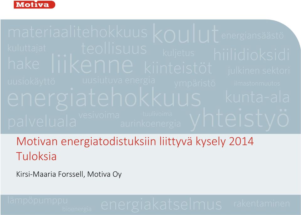 liittyvä kysely 2014