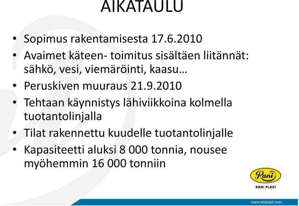 kaasu Peruskiven muuraus 21.9.