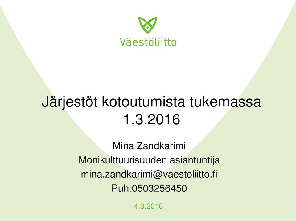 Monikulttuurisuuden asiantuntija