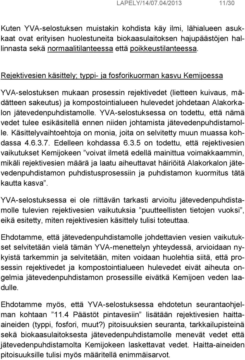 poikkeustilanteessa.