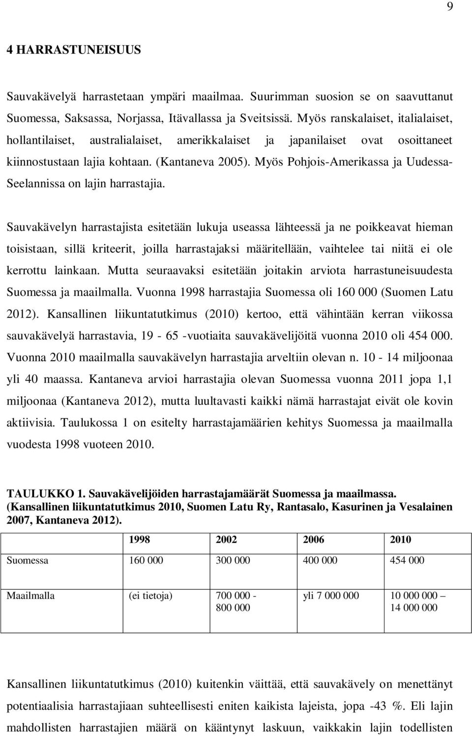 Myös Pohjois-Amerikassa ja Uudessa- Seelannissa on lajin harrastajia.