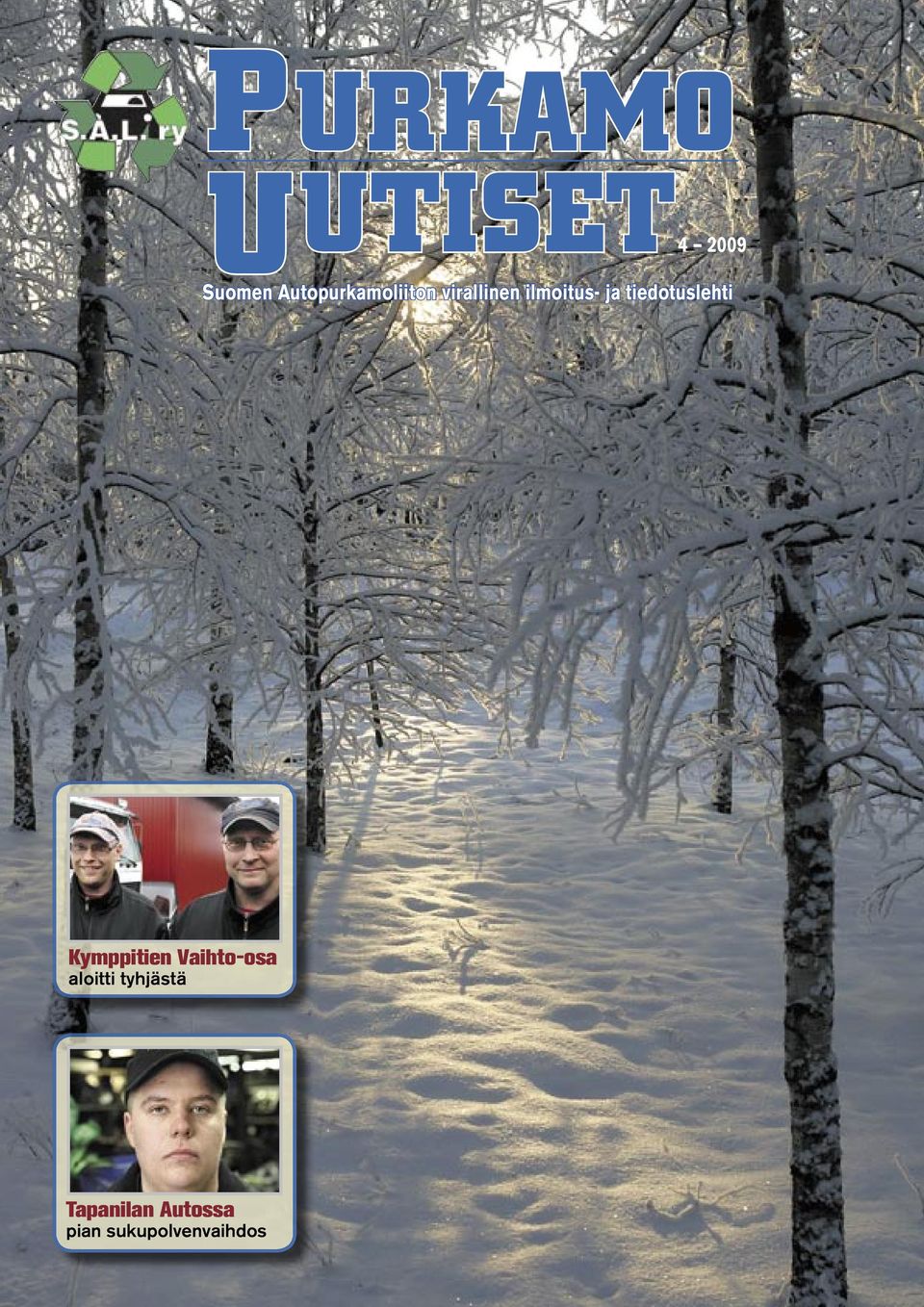 ja tiedotuslehti Kymppitien Vaihto-osa