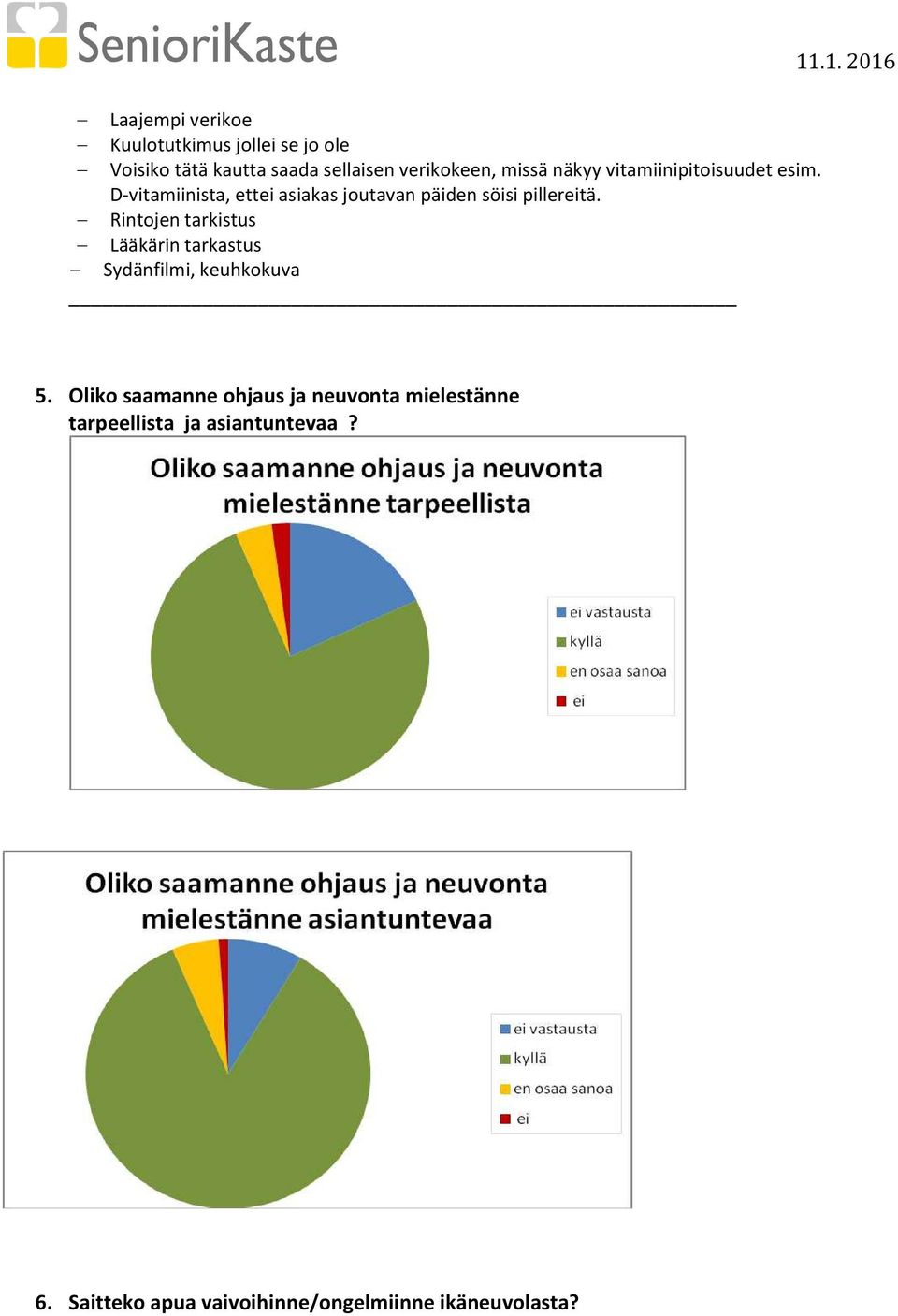 D-vitamiinista, ettei asiakas joutavan päiden söisi pillereitä.