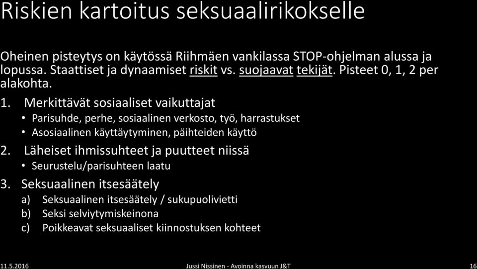 2 per alakohta. 1.