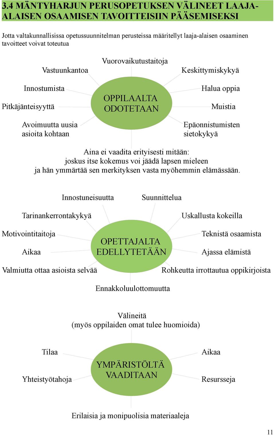 ei vaadita erityisesti mitään: joskus itse kokemus voi jäädä lapsen mieleen ja hän ymmärtää sen merkityksen vasta myöhemmin elämässään.