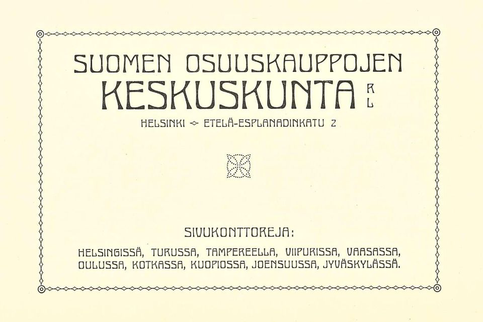 HELSINGISSÄ, TURUSSA, TAMPEREELLE, UIIPURISSA,