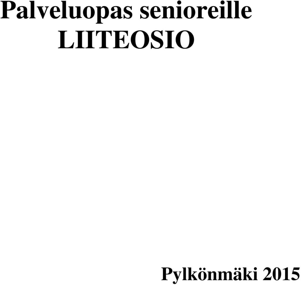 LIITEOSIO