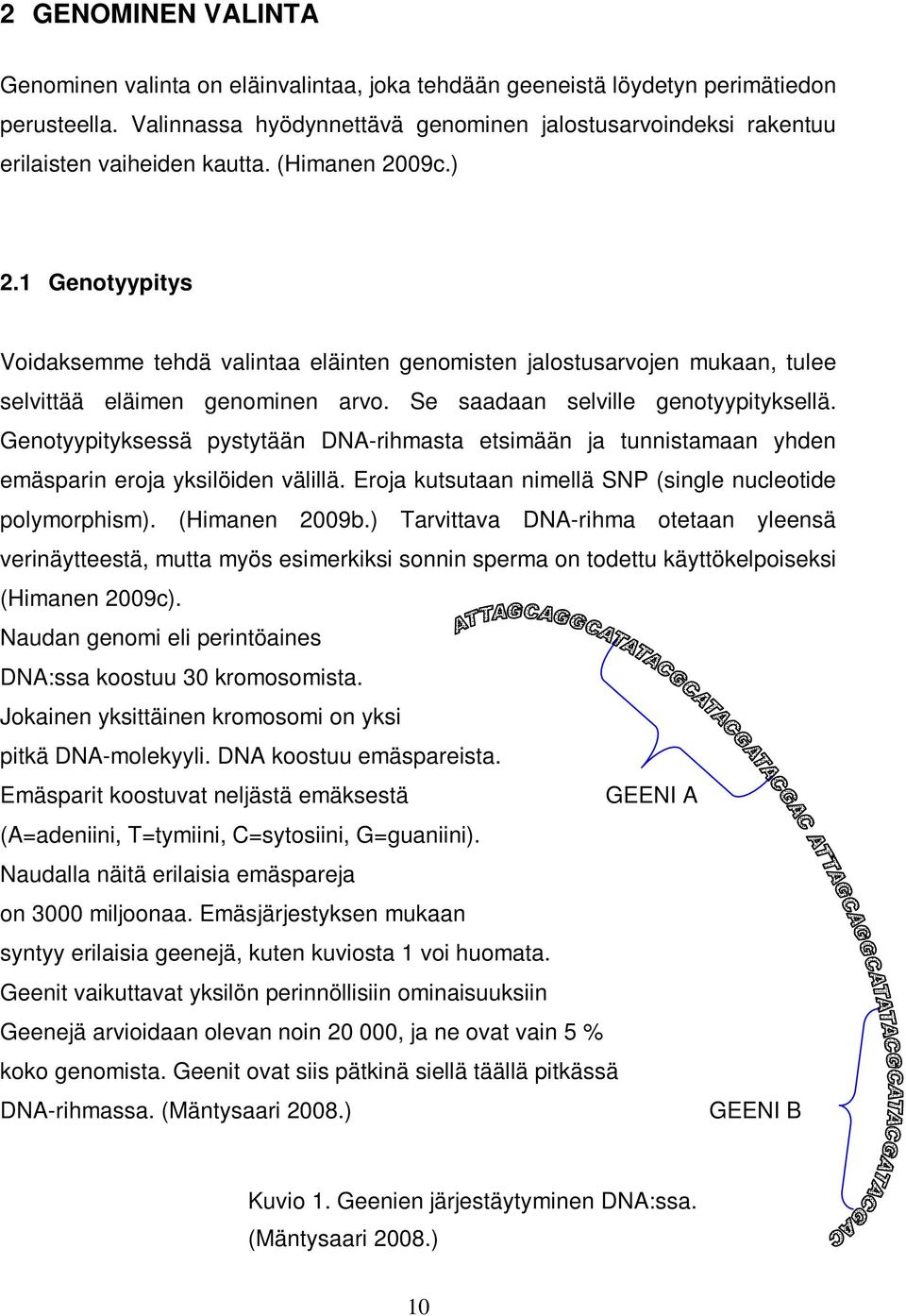 1 Genotyypitys Voidaksemme tehdä valintaa eläinten genomisten jalostusarvojen mukaan, tulee selvittää eläimen genominen arvo. Se saadaan selville genotyypityksellä.