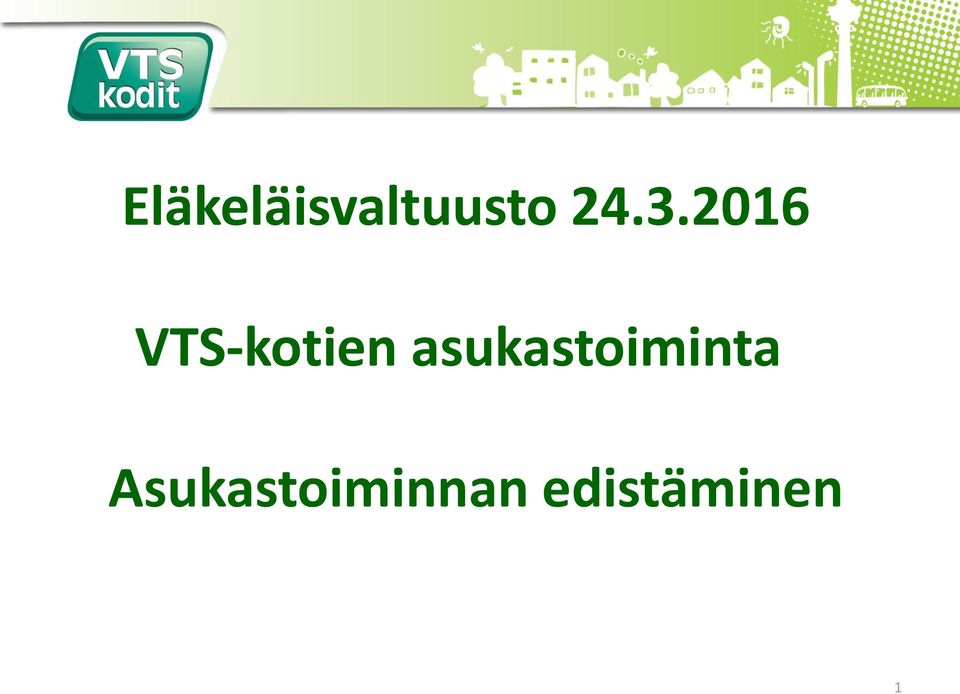 asukastoiminta