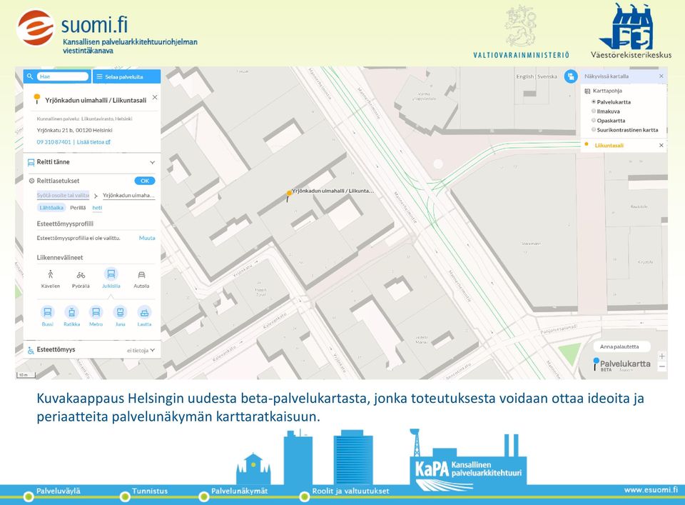 toteutuksesta voidaan ottaa ideoita