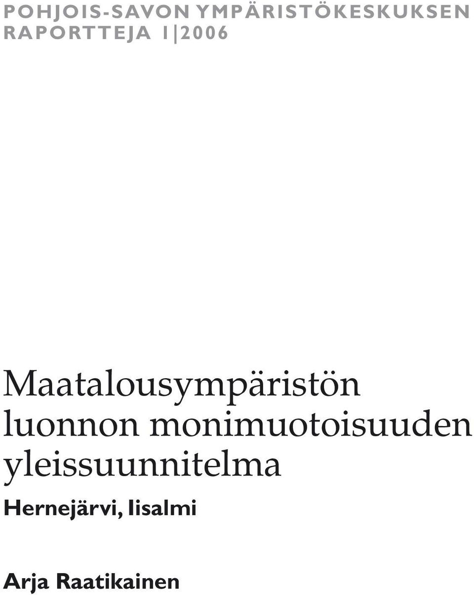 luonnon monimuotoisuuden