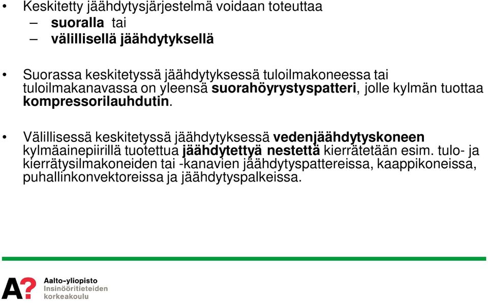 kompressorilauhdutin.