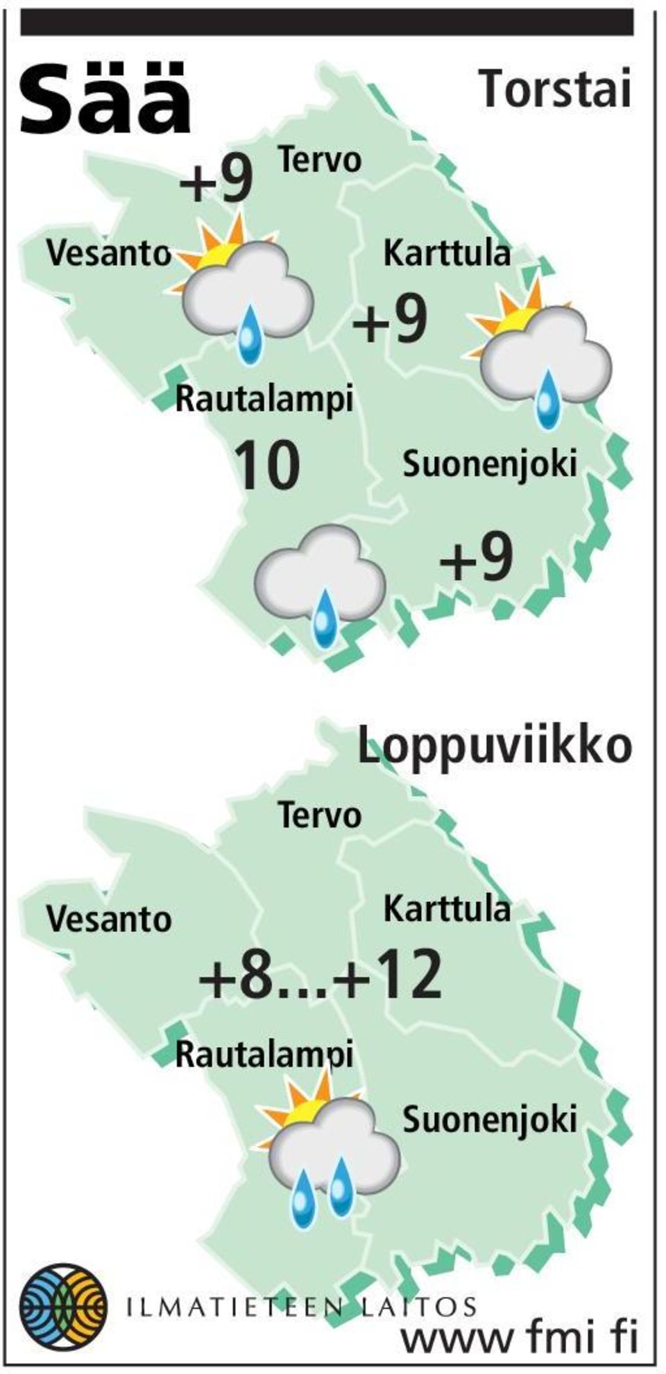 Vesanto Tervo Karttula +8.