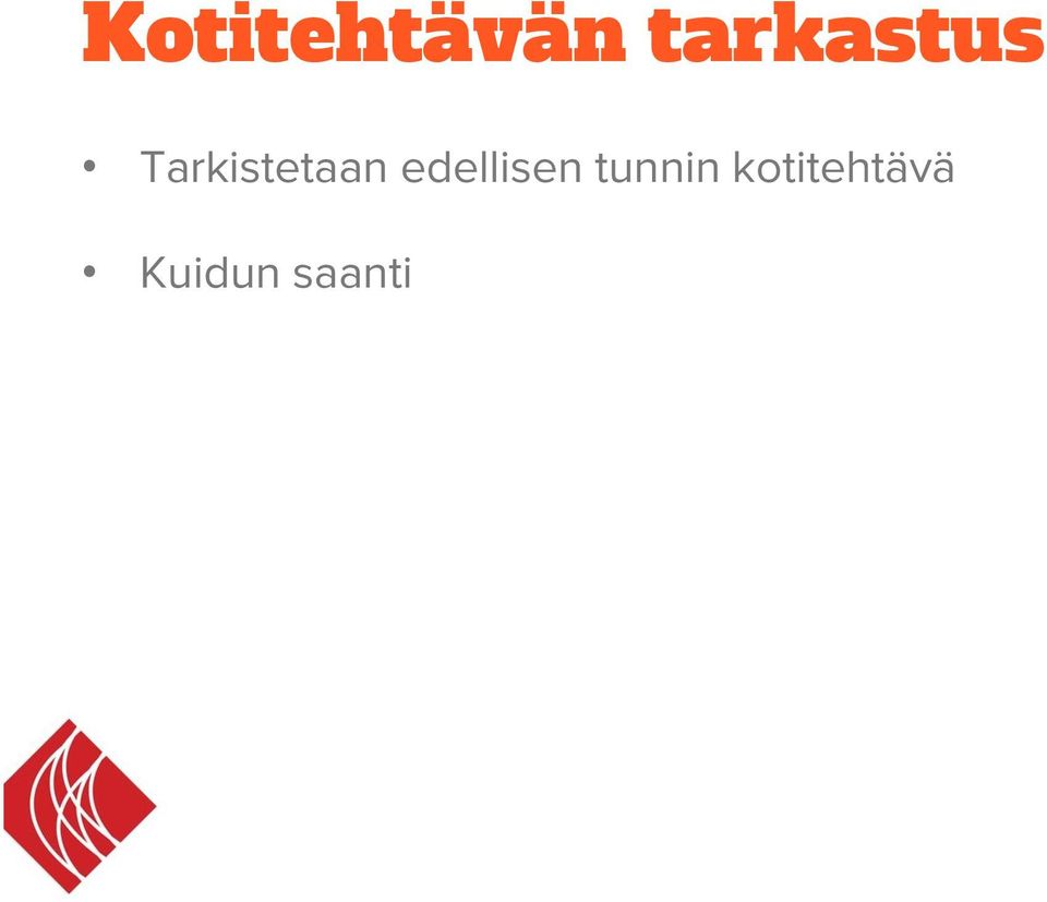 Tarkistetaan