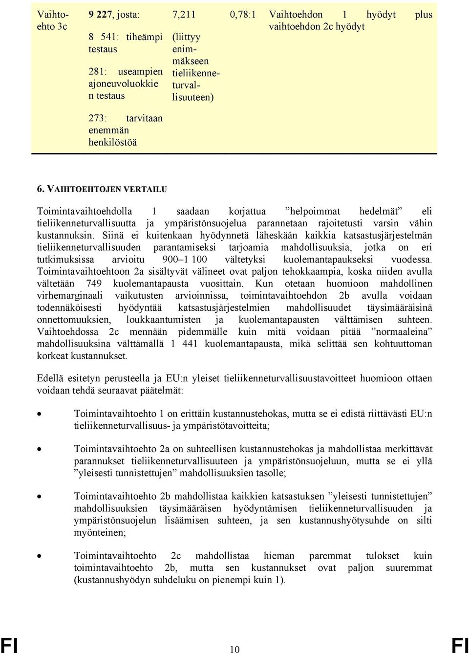 Siinä ei kuitenkaan hyödynnetä läheskään kaikkia katsastusjärjestelmän tieliikenneturvallisuuden parantamiseksi tarjoamia mahdollisuuksia, jotka on eri tutkimuksissa arvioitu 900 1 100 vältetyksi