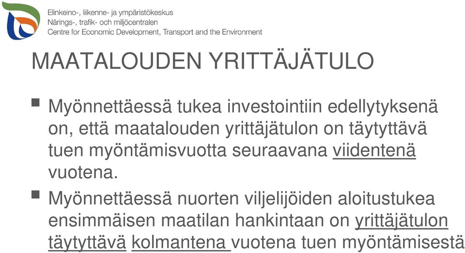 viidentenä vuotena.