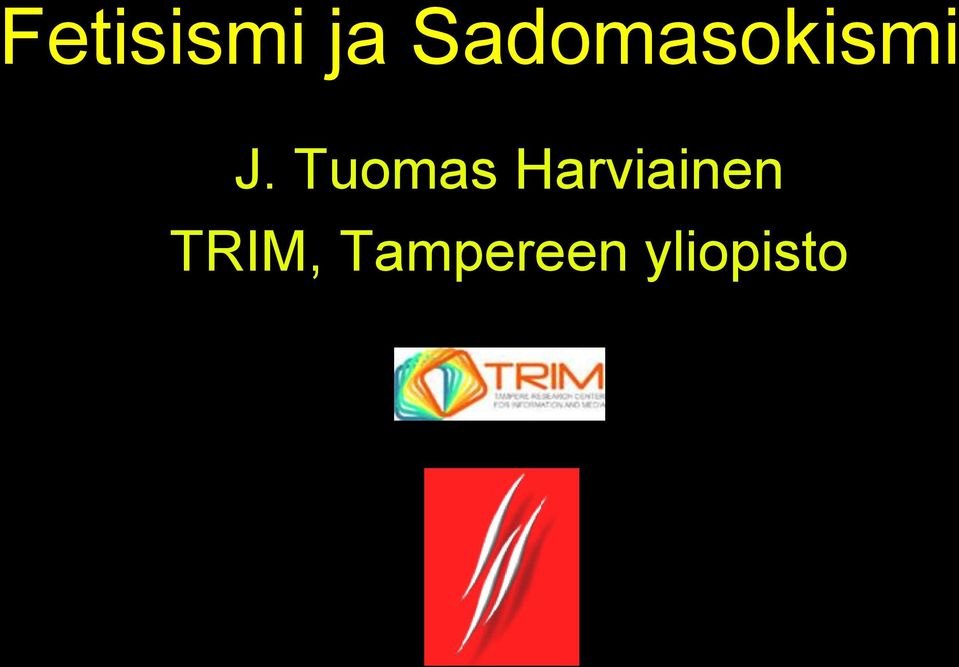 Tuomas Harviainen