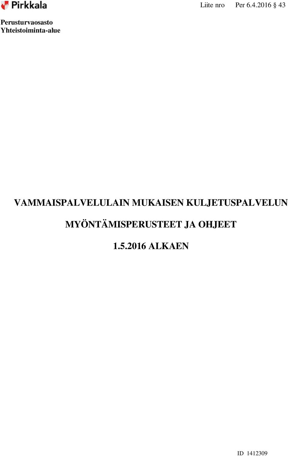 Yhteistoiminta-alue VAMMAISPALVELULAIN