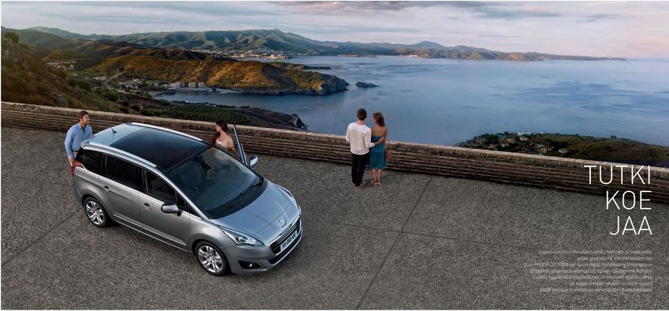 Uusi PEUGEOT 5008 on suunniteltu todelliseksi inspiraation lähteeksi, jakamaan elämyksiä
