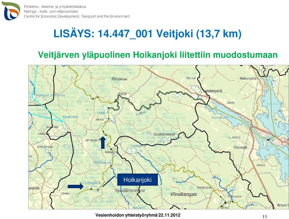 Veitjärven yläpuolinen