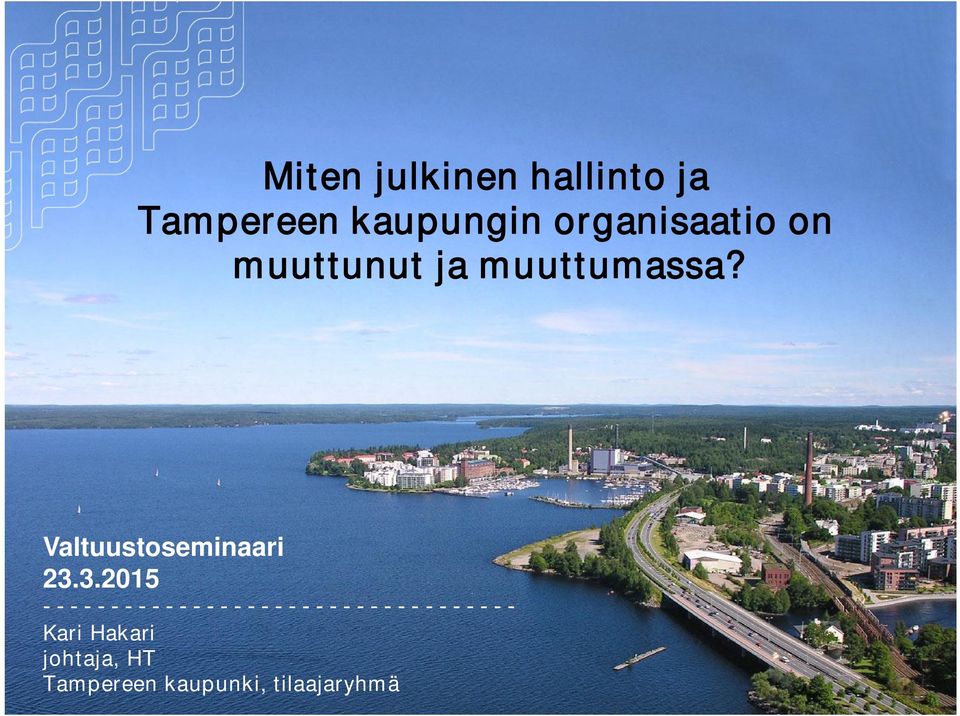 Valtuustoseminaari 23.