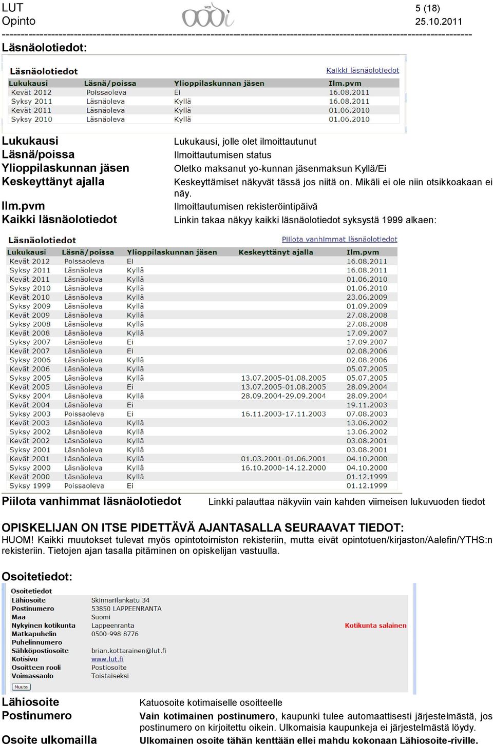 Mikäli ei ole niin otsikkoakaan ei näy.