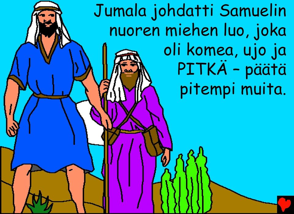 luo, joka oli komea,